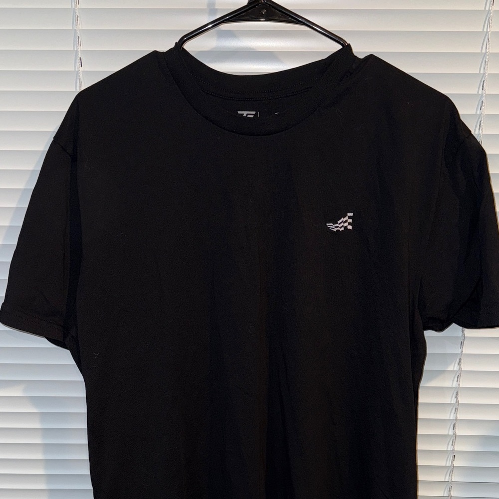 TC Black Short Sleeve Tee with Logo
